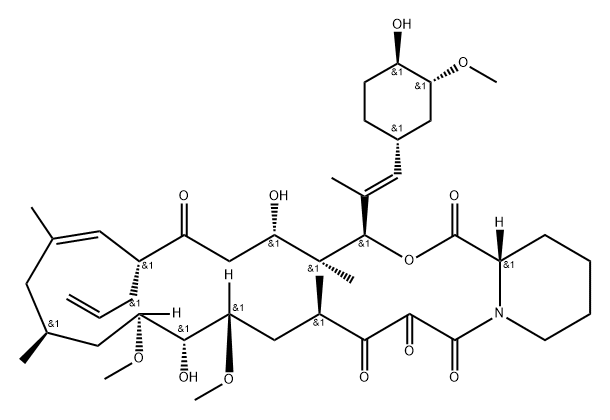 Tacrolimus Ring-opening Impurity structure, CAS 1393890-33-9