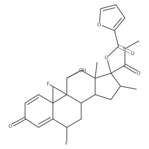 Fluticasone IMpurity structure, CAS 397864-58-3