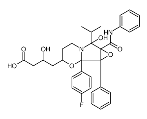 Atorvastatin Cyclic (Fluorophenyl) Impurity structure, CAS 873950-18-6