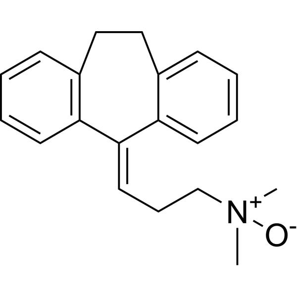 amitriptyline N-oxide structure, CAS 4317-14-0