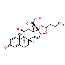 14,15-Dehydro Budesonide structure, CAS 131918-64-4