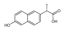 (S)-Desmethylnaproxen structure, CAS 52079-10-4