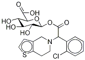 Clopidogrel Acyl--D-glucuronide structure, CAS 1314116-53-4
