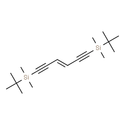 1,6-Bis-(tert-butyldimethylsilyl)-3-hexen-1,5-diyne structure, CAS 253161-22-7