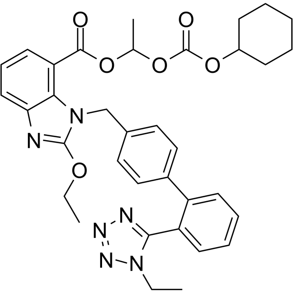 1H-1-Ethyl Candesartan Cilexetil structure, CAS 914613-35-7