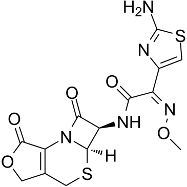 Deacetyl Cefotaxime lactone structure, CAS 66340-33-8