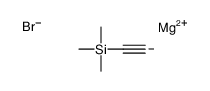 trimethylsilylethynylmagnesium bromide structure, CAS 61210-52-4