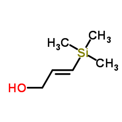 trans-3-(Trimethylsilyl)allyl alcohol structure, CAS 59376-64-6