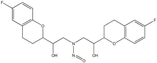 N-Nitroso-Nebivolol structure, CAS 1391051-68-5