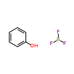BORON TRIFLUORIDE-PHENOL COMPLEX (1:2) structure, CAS 462-05-5