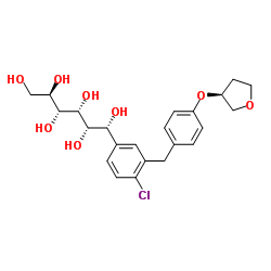 Empagliflozin open ring impurity structure, CAS 1620758-34-0