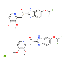 Pantoprazole Sodium structure, CAS 1022083-88-0