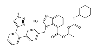 O-Desethyl Candesartan Cilexetil structure, CAS 869631-11-8