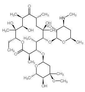 Erythromycin Imp B structure, CAS 992-62-1
