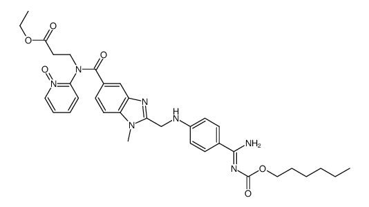 Dabigatran etexilate N-Oxide structure, CAS 1381757-44-3