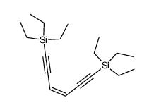 1,6-Bis-(triethylsilyl)-3-hexen-1,5-diyne structure, CAS 253161-15-8