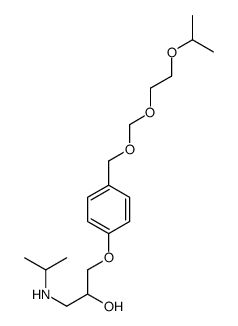 rac Des(isopropoxyethyl)-2-isopropoxyethoxymethyl Bisoprolol structure, CAS 1215342-36-1