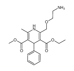 Amlodipine Desfluoro Impurity structure, CAS 88150-52-1