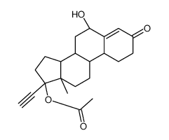 6β-Hydroxy Norethindrone Acetate structure, CAS 6856-27-5