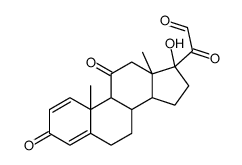 Prednisone 21-Aldehyde(mixture) structure, CAS 70522-55-3