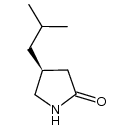 Pregabalin structure, CAS 181289-23-6