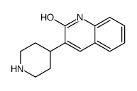 3-(piperidin-4-yl)quinolin-2(1h)-one structure, CAS 205058-78-2