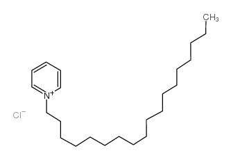 1-octadecylpyridinium chloride structure, CAS 3165-81-9