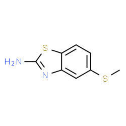 2-Benzothiazolamine,5-(methylthio)-(9CI) structure, CAS 193423-34-6