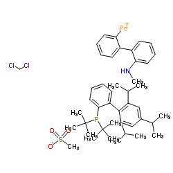 t-BuXphos Palladacycle Gen. 4 structure, CAS 1599466-89-3