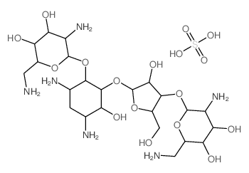 Neomycin B sulfate structure, CAS 25389-98-4