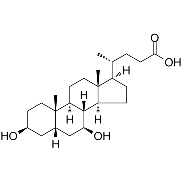 (4R)-4-[(3S,5S,7S,8S,9S,10R,13R,14S,17R)-3,7-dihydroxy-10,13-dimethyl-2,3,4,5,6,7,8,9,11,12,14,15,16,17-tetradecahydro-1H-cyclopenta[a]phenanthren-17-yl]pentanoic acid structure, CAS 78919-26-3