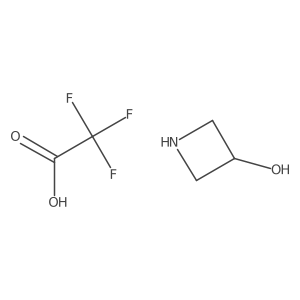 azetidin-3-ol 2,2,2-trifluoroacetate structure, CAS 638216-99-6