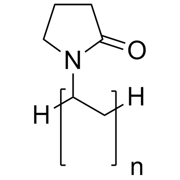POVIDONE structure, CAS 9003-39-8