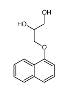 propranolol glycol structure, CAS 36112-95-5