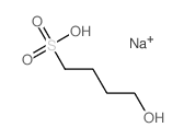 4-Hydroxybutanesulfonate Sodium Salt structure, CAS 31465-25-5
