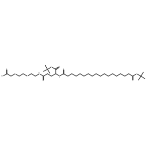 Semaglutide Impurity 6 structure, CAS 1671100-14-3