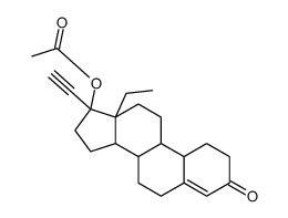 13β-ethyl-3-oxo-18,19-dinor-17α-pregn-4-en-20-yn-17-yl acetate (as per EP) structure, CAS 13732-69-9