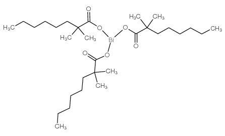 BISMUTH NEODECANOATE structure, CAS 34364-26-6