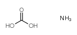 AMMONIUM CARBONATE structure, CAS 10361-29-2