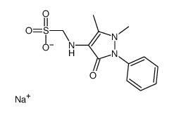 Metamizole Sodium structure, CAS 129-89-5