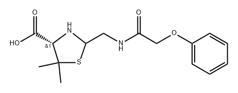 Phenoxymethylpenicillin Potassium EP Impurity F structure, CAS 2714805-53-3
