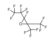 Oxirane, 2-fluoro-2-(pentafluoroethyl)-3,3-bis(trifluoromethyl) structure, CAS 788-67-0
