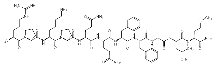 SUBSTANCE P structure, CAS 12769-48-1