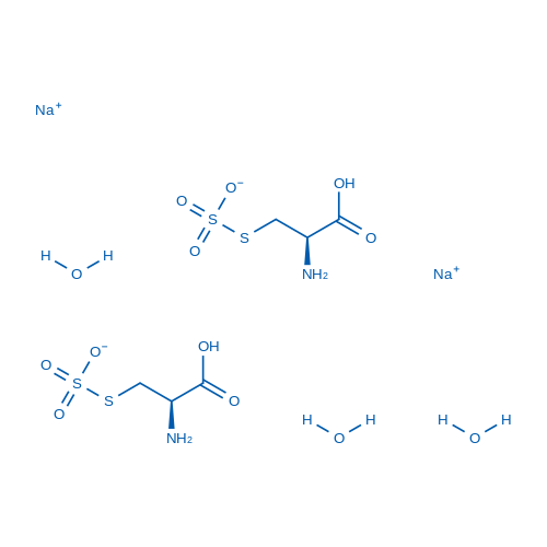 L-Cysteine, hydrogen sulfate (ester), sodium salt, hydrate (2:2:3) (9CI) structure, CAS 150465-29-5