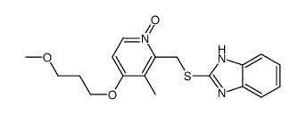 Rabeprazole Sulfide N-Oxide structure, CAS 924663-40-1