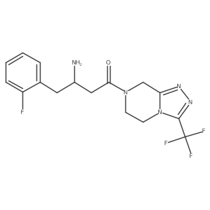 Sitagliptin impurity 2 structure, CAS 945261-45-0
