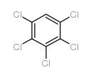 PENTACHLOROBENZENE structure, CAS 608-93-5
