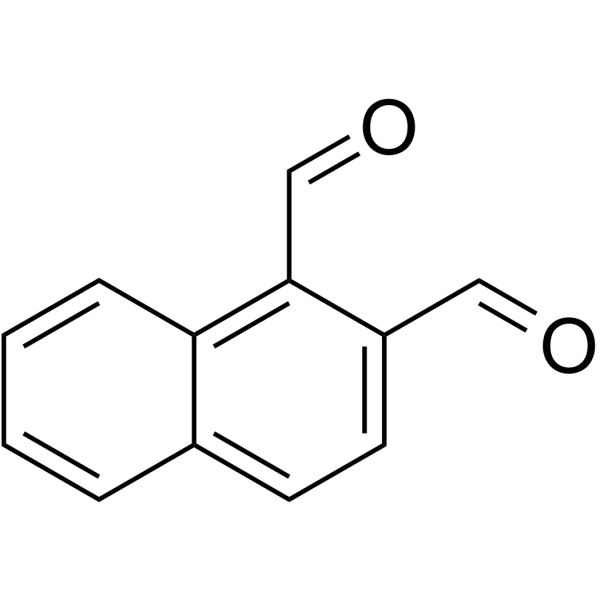 1,2-Naphthalenedicarboxaldehyde structure, CAS 74057-36-6
