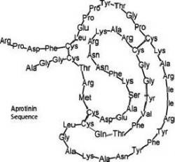 APROTININ structure, CAS 9004-04-0