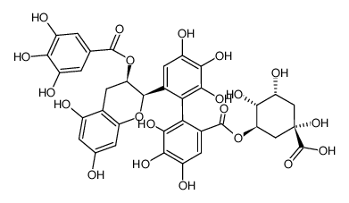 Tea extract structure, CAS 144207-58-9
